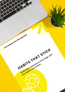 Products: Habits That Stick