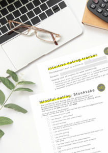 Mindful Eating Self-Assessment & Intuitive Eating Tracker