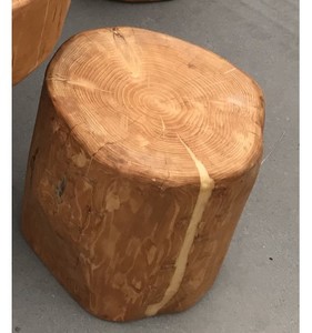Products: Stump Seat - Stained