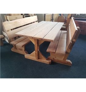 Products: Table with 2 Park Bench seats