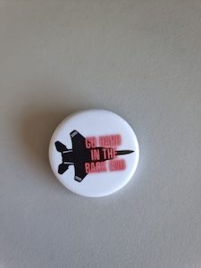 Accessories: Go Hard Button Badge