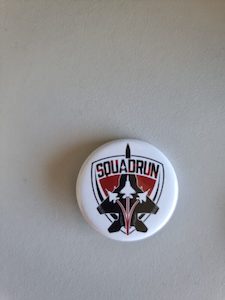 Accessories: SQUADRUN Shield Button Badge