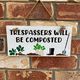 Rustic signs - personalised for you squiggle-art