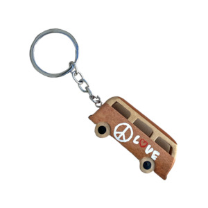 Kombi Keyring Light Brown