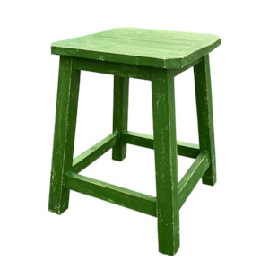 Florence Stool Square Green