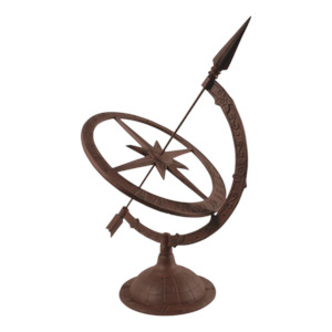 Cast Iron Sundial Large