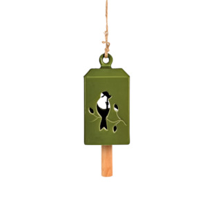 Wind Chime Dark Green