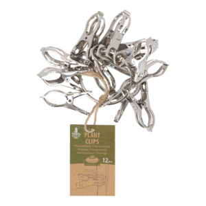 Garden Indoor: Metal Plant Clip Set of 12