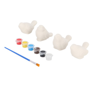 Kids Paint it Yourself Garden Birds s/4