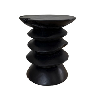Side Table Indie Black 30x40cm