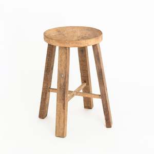 Furniture 1: Teak Round Stool Natural