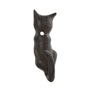 Outdoor Garden: Cast Iron Cat Tail Hook 2