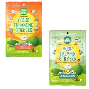 The Natural Patch Co FocusPatch and ZenPatch 2pk Bundle - Squoodles