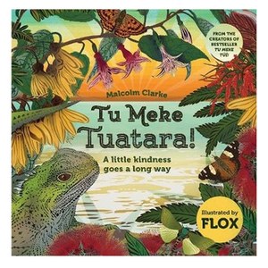 Tu Meke Tuatara Paperback - Squoodles
