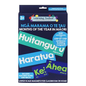 Products: Magnetic Months of the Year in Te Reo Māori - Squoodles