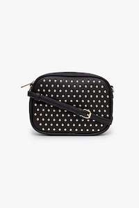 Stacey Clothing: Antler Aggie Bag Black Stud