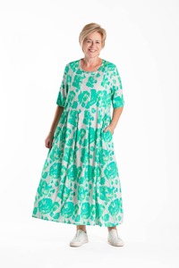 Deeanne Hobbs Complete Me Dress Mint Flora