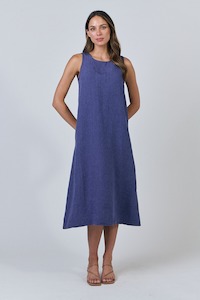 Naturals Midi Dress Blueberry