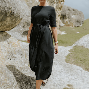 Moke Greta Tee Dress Black