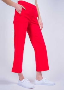 Lisette Hampton Wide Leg Pant Red