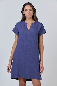 Naturals Dress Blueberry