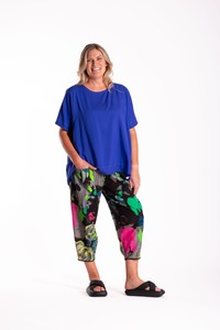Deeanne Hobbs Magnolia Top Cobalt