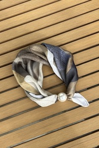 Antler Pearl Fasten Neck Tie Riverstone