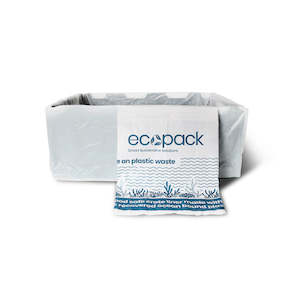 Ecopack Recycled Ocean-Bound Plastic Crate Liner (1 Pack/100 Bags)