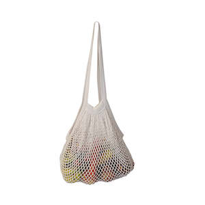 Ecobags Fairtrade & Organic Cotton String Bag with Long Handle