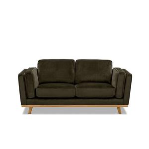 Custom Aria Sofa: Aria 2 seat sofa in theodora army