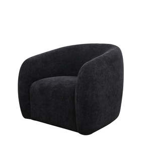 Products: Krona swivel armchair in black