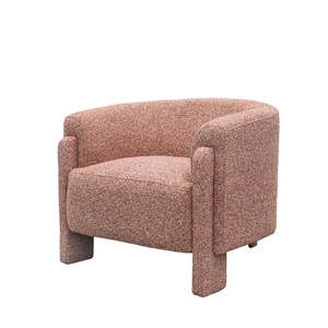 Kelston armchair in rust