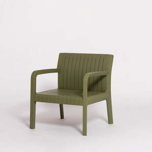 Floor Stock Sale Armchairs: Story outdoor armchair in olive