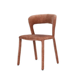 Finn dining chair in peach