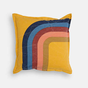 Pony Rider: Camp wanderful cushion in gold