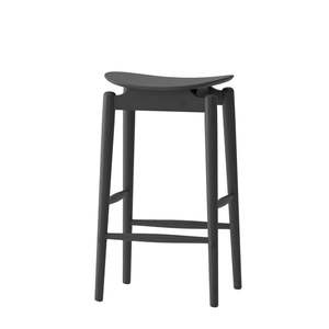 Oslo barstool in black