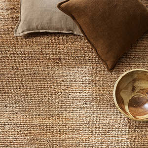 HALF PRICE Papeete jute rug FLOORSTOCK