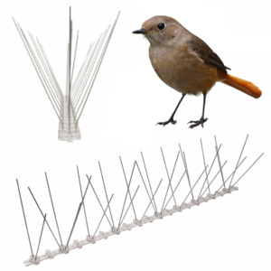 Anti-Wren Spikes Wren Deterrent Spike Strips Wren Repellent Spikes