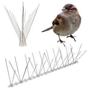 Anti-Sparrow Spikes Sparrow Deterrent Spike Strips Sparrow Repellent Spikes