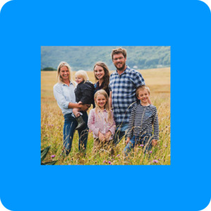 Sublimation Printed: Photo Plate 30.5cm Square