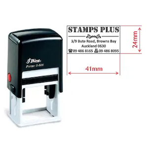 Products: Rectangular Stamp 41x24mm - Stamps Plus