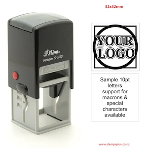 Products: Round or Square Stamp 32x32mm - Stamps Plus