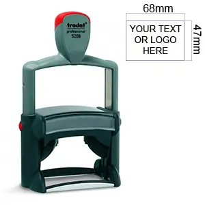 Products: Rectangular stamp/heavy duty 68x47mm - Stamps Plus