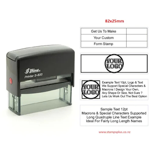Products: Rectangular Stamp 82x25mm - Stamps Plus