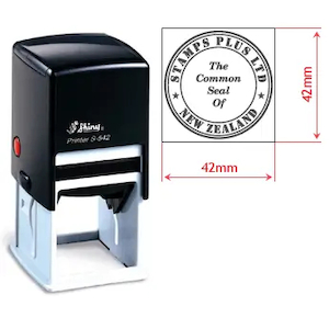 Products: Common Seal Stamp 42x42mm - Stamps Plus