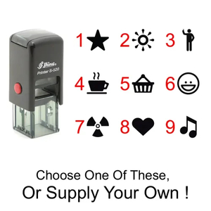 Products: Round or square stamp 20mmx20mm - Stamps Plus