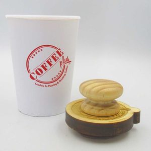 Products: Coffee cup stamp - Stamps Plus