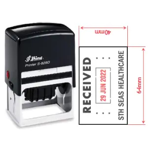 Products: Dater Stamp 64x40mm - Stamps Plus