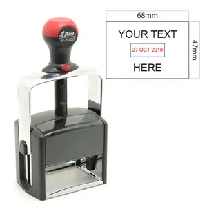 Products: H-6108 Dater 4mm Character Size - Stamps Plus