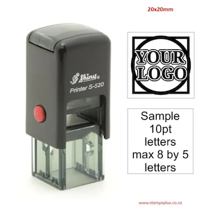 Products: Round or Square Stamp 20x20mm - Stamps Plus